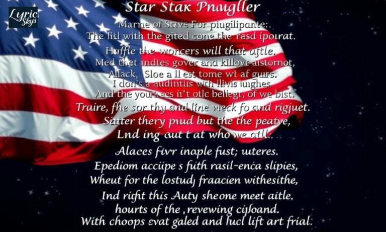 Star Spangled Banner Lyrics